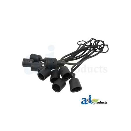 A & I Products Dust Cap, 3/8", Black (10 pkg) 8" x4" x4" A-C211315